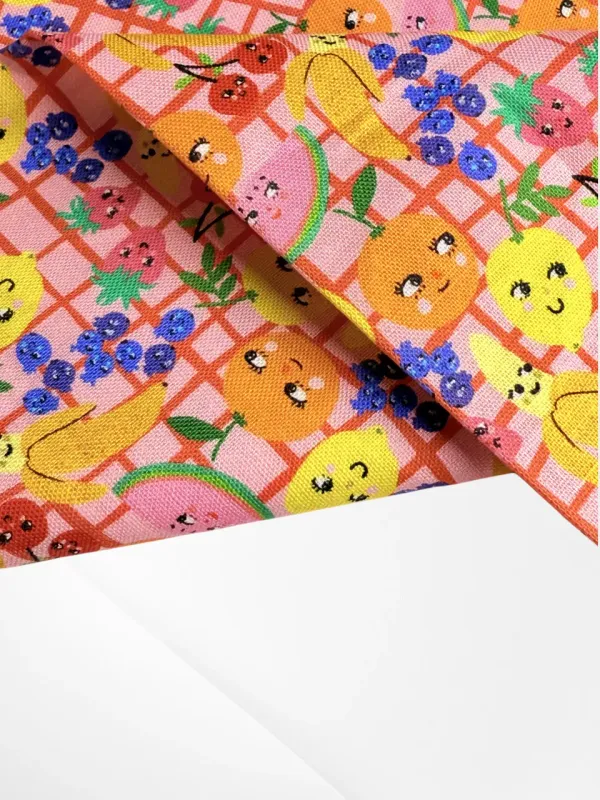 Food Face Fruit | Quilting Cotton | 112cm wide