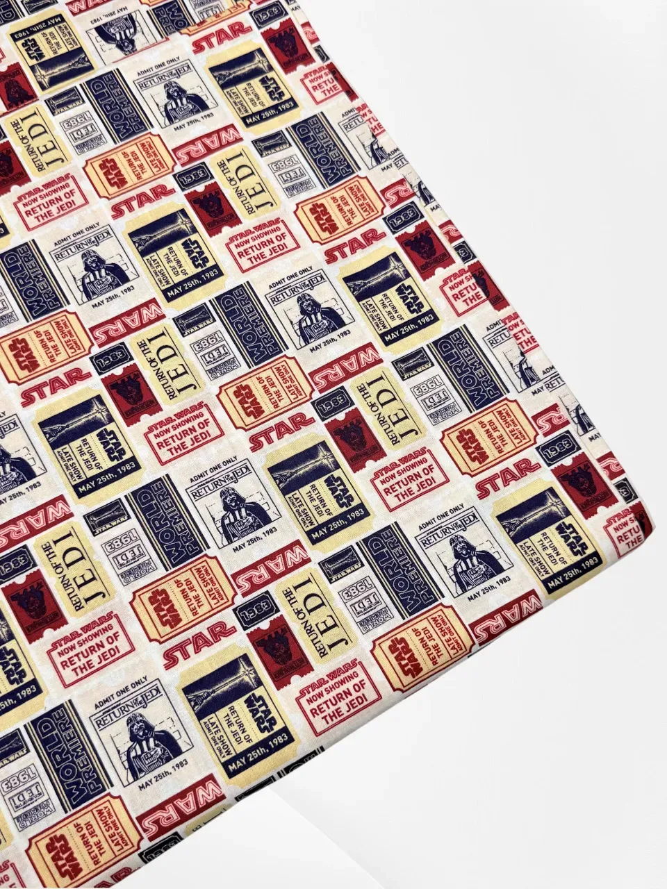 Star Wars, Movie Ticket Stub | Licensed Quilting Cotton | 112cm wide