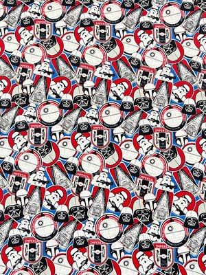 Star Wars, Badges Toss | Licensed Quilting Cotton | 112cm wide