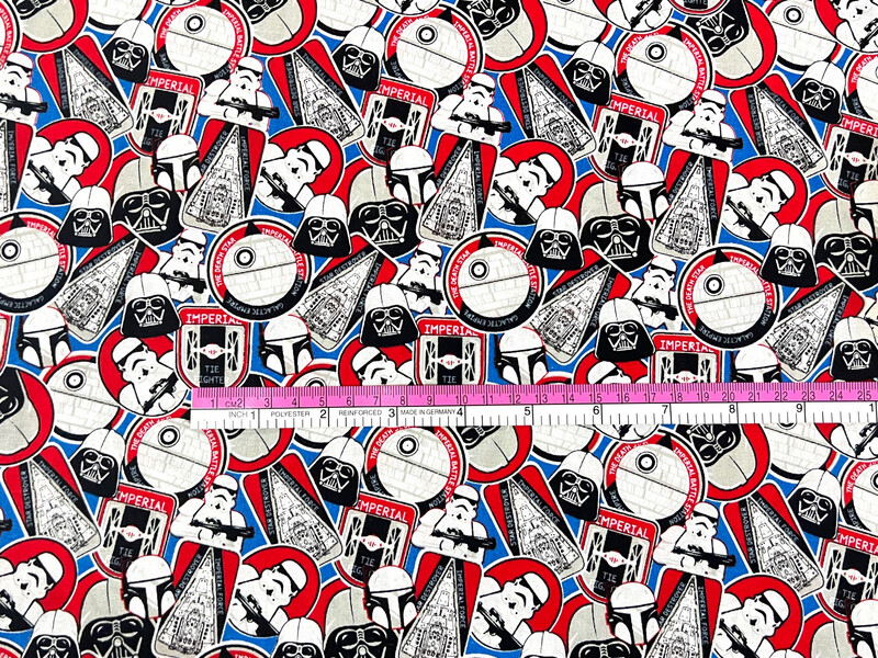 Star Wars, Badges Toss | Licensed Quilting Cotton | 112cm wide
