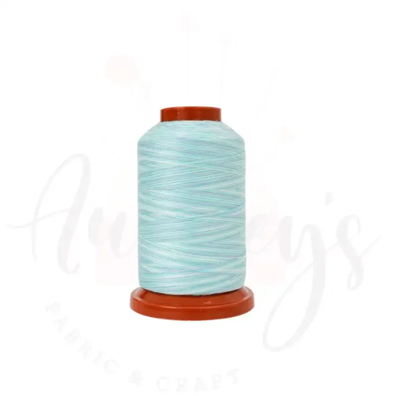 S50 | Multicoloured All-Purpose Sewing &amp; Overlocking Variegated Thread | 1000m Spool