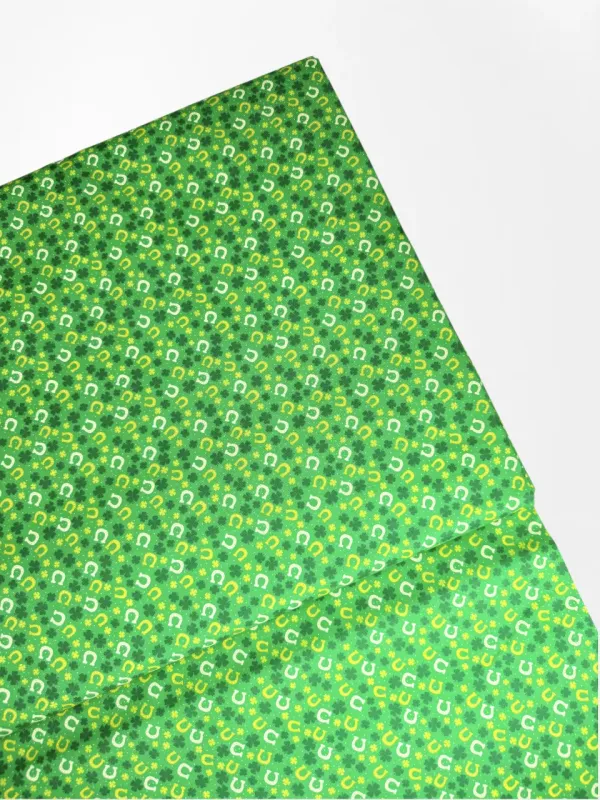 Shamrock &amp; Horseshoe | Quilting Cotton | 112cm wide