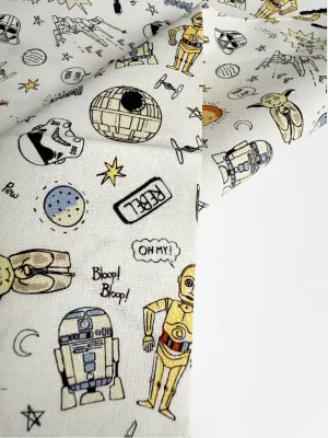 Star Wars Astro Pew Pew | Licensed Quilting Cotton | 112cm wide