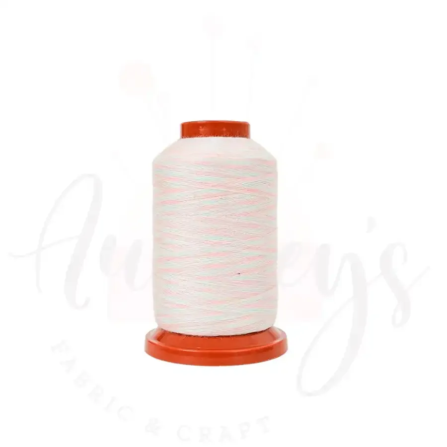 S54 | Multicoloured All-Purpose Sewing &amp; Overlocking Variegated Thread | 1000m Spool