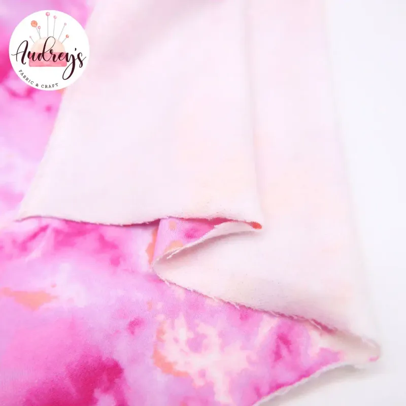 Tie-Dye | Tracksuiting Sweatshirt French Terry Fleece | 175cm Wide