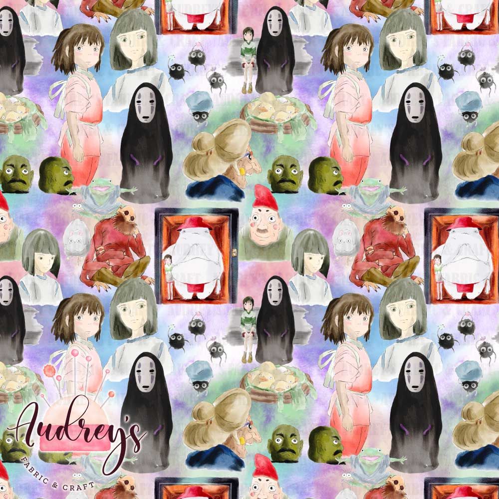 Spirited Away Watercolor | PRE-ORDER | Choose Your Own Base