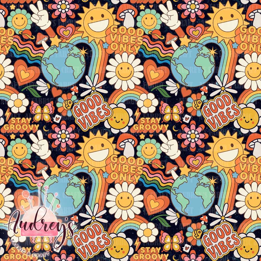 Groovy Good Vibes | PRE-ORDER | Choose Your Own Base