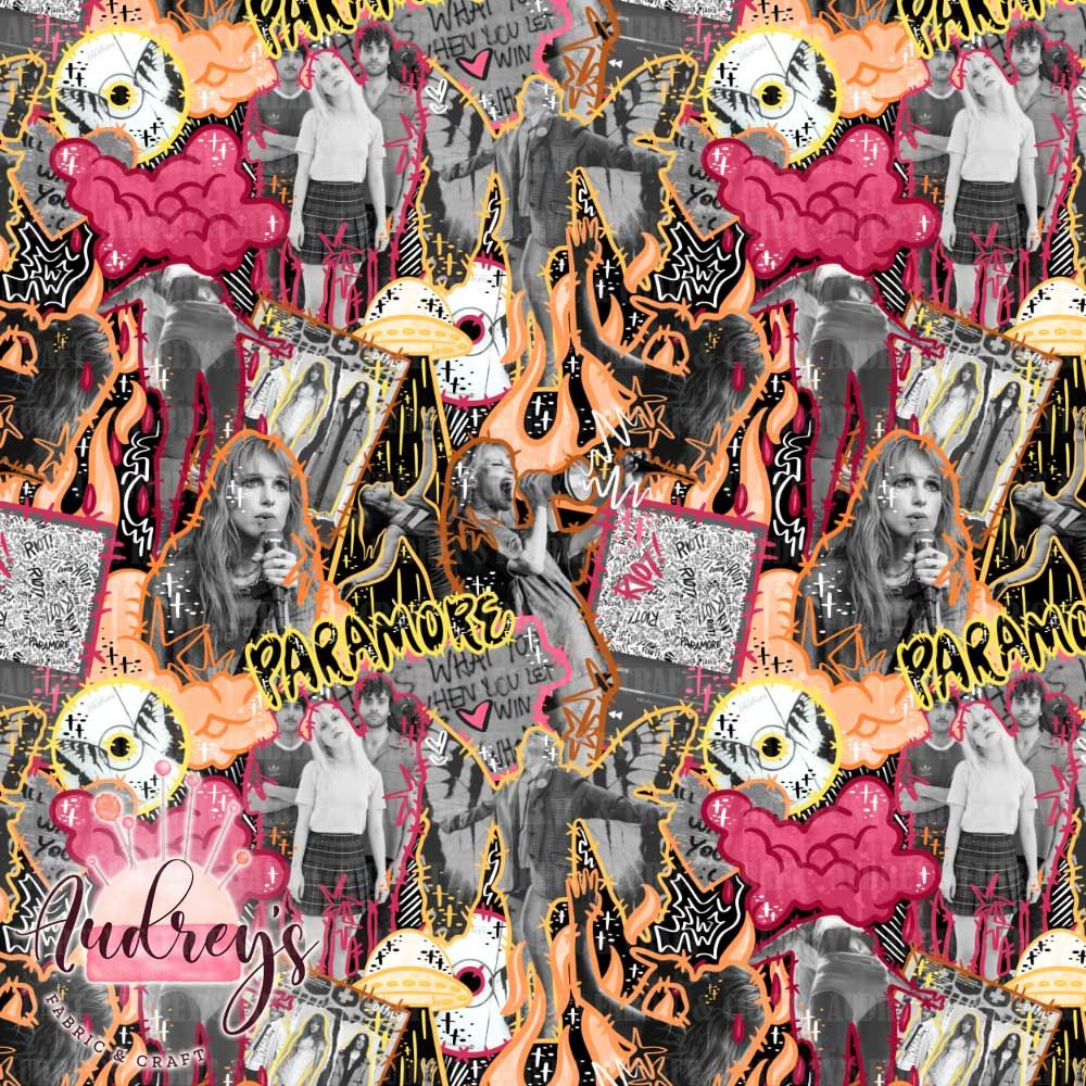 Paramore Punk Rock Collage | PRE-ORDER | Choose Your Own Base