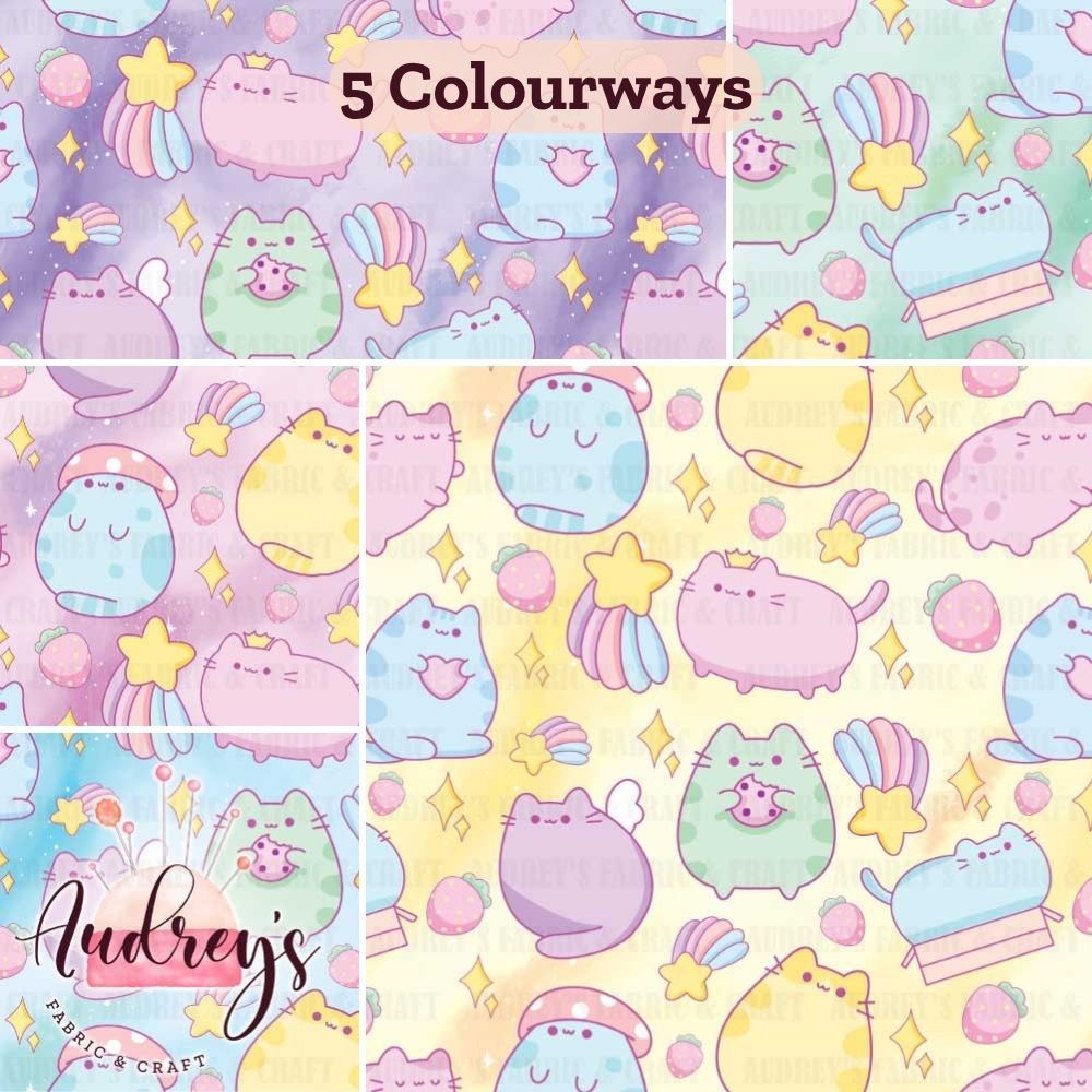 Pastel Pusheen Magic | PRE-ORDER | Choose Your Own Base