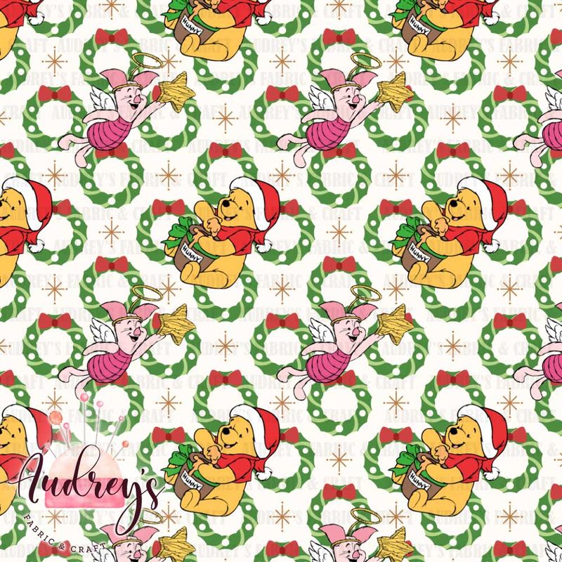 Christmas Pooh &amp; Piglet | PRE-ORDER | Choose Your Own Base