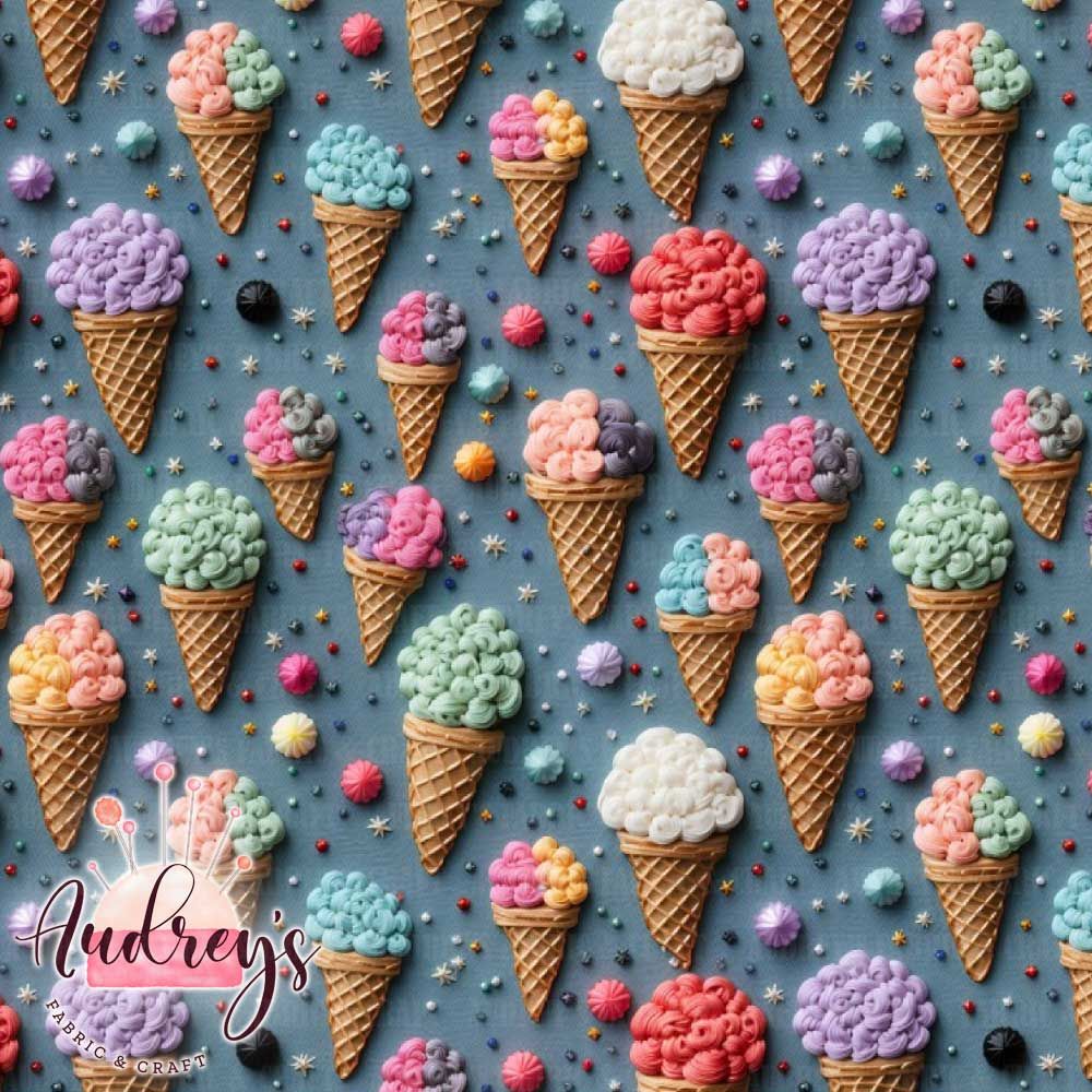Frosted Icecream Cones | PRE-ORDER | Choose Your Own Base