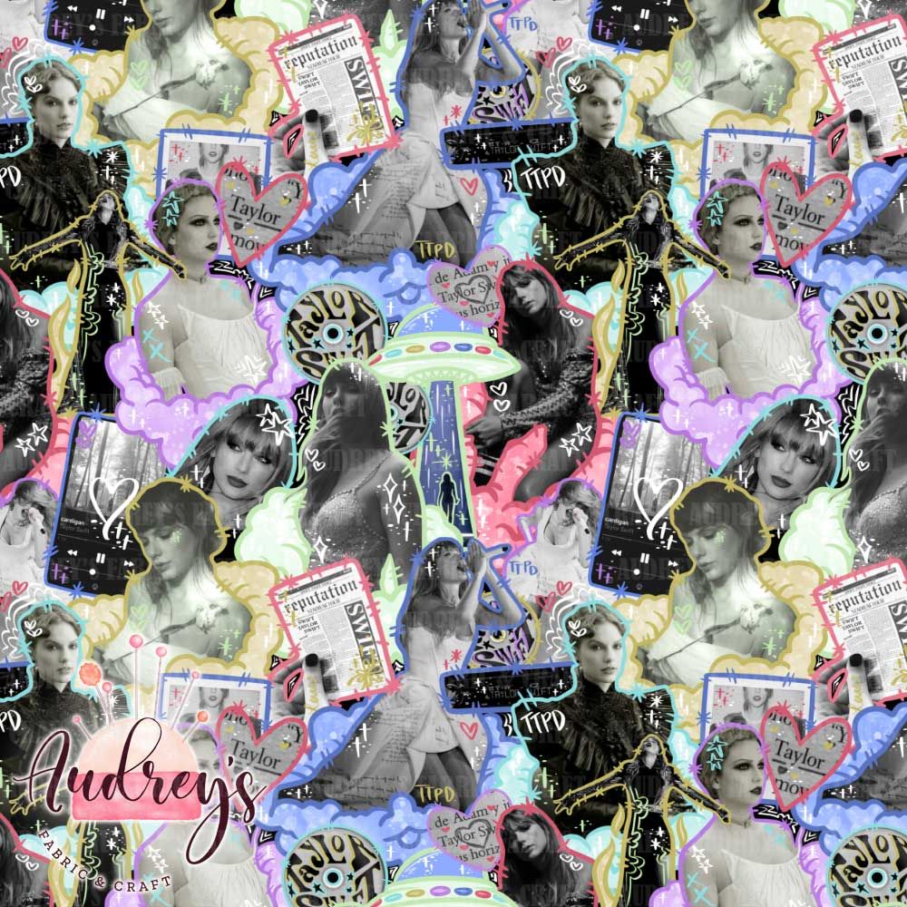 Taylor Eras Sticker Collage | PRE-ORDER | Choose Your Own Base