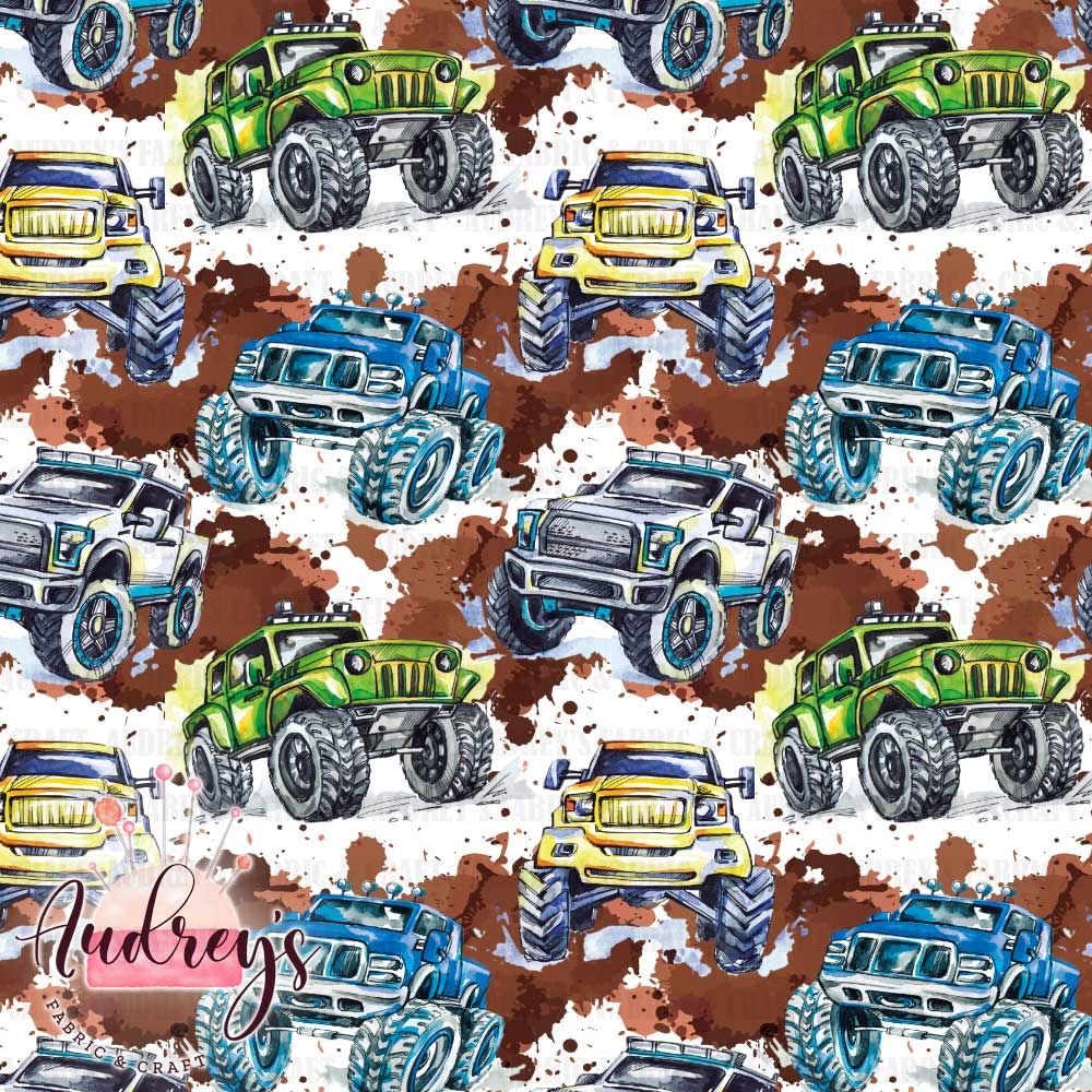 Muddy Monster Trucks | PRE-ORDER | Choose Your Own Base
