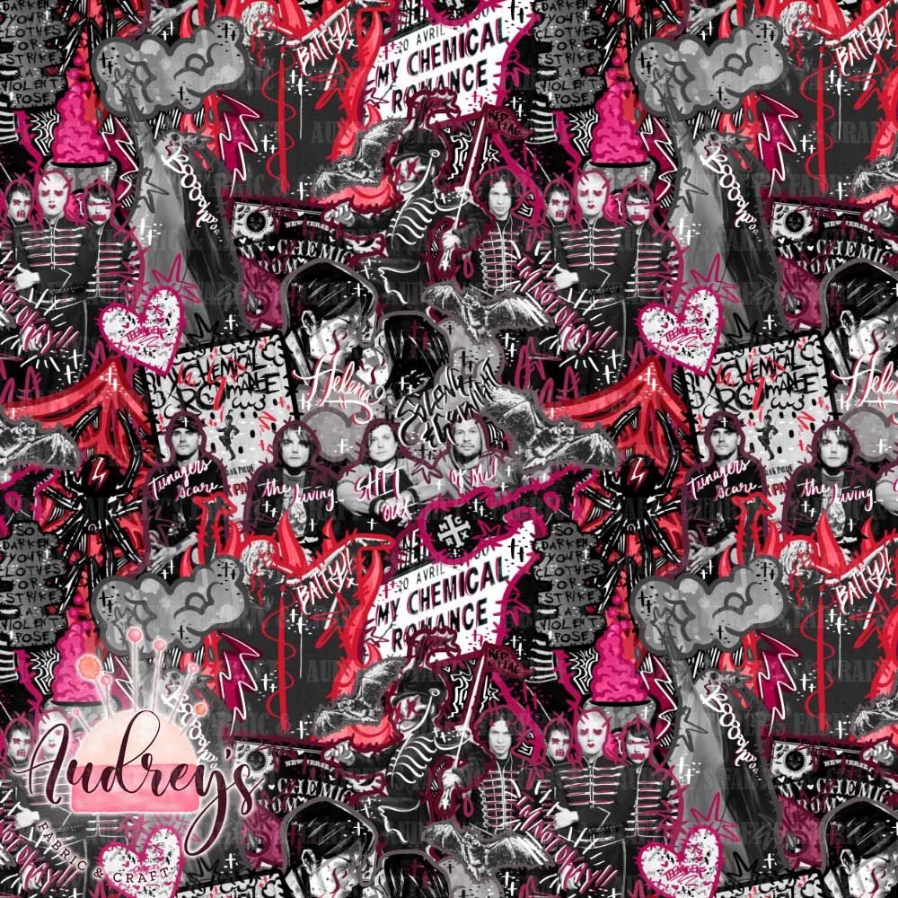My Chemical Romance Collage | PRE-ORDER | Choose Your Own Base