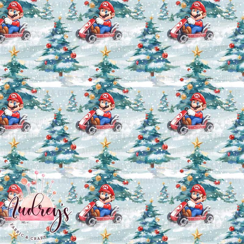 Mario Kart Christmas | PRE-ORDER | Choose Your Own Base