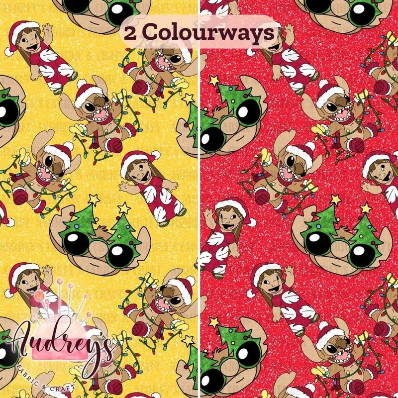 Festive Lilo &amp; Stitch | PRE-ORDER | Choose Your Own Base