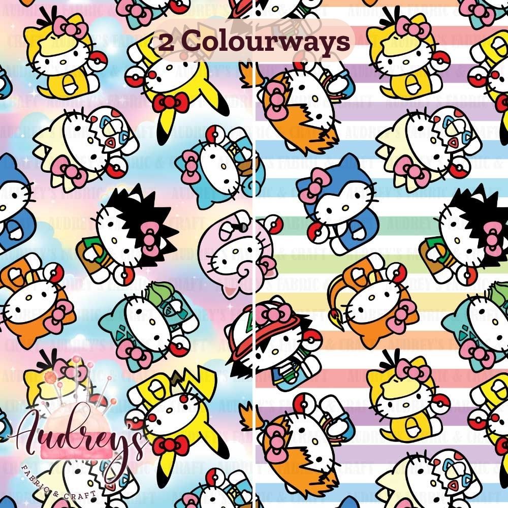Hello Kitty Pokemon Mashup | PRE-ORDER | Choose Your Own Base