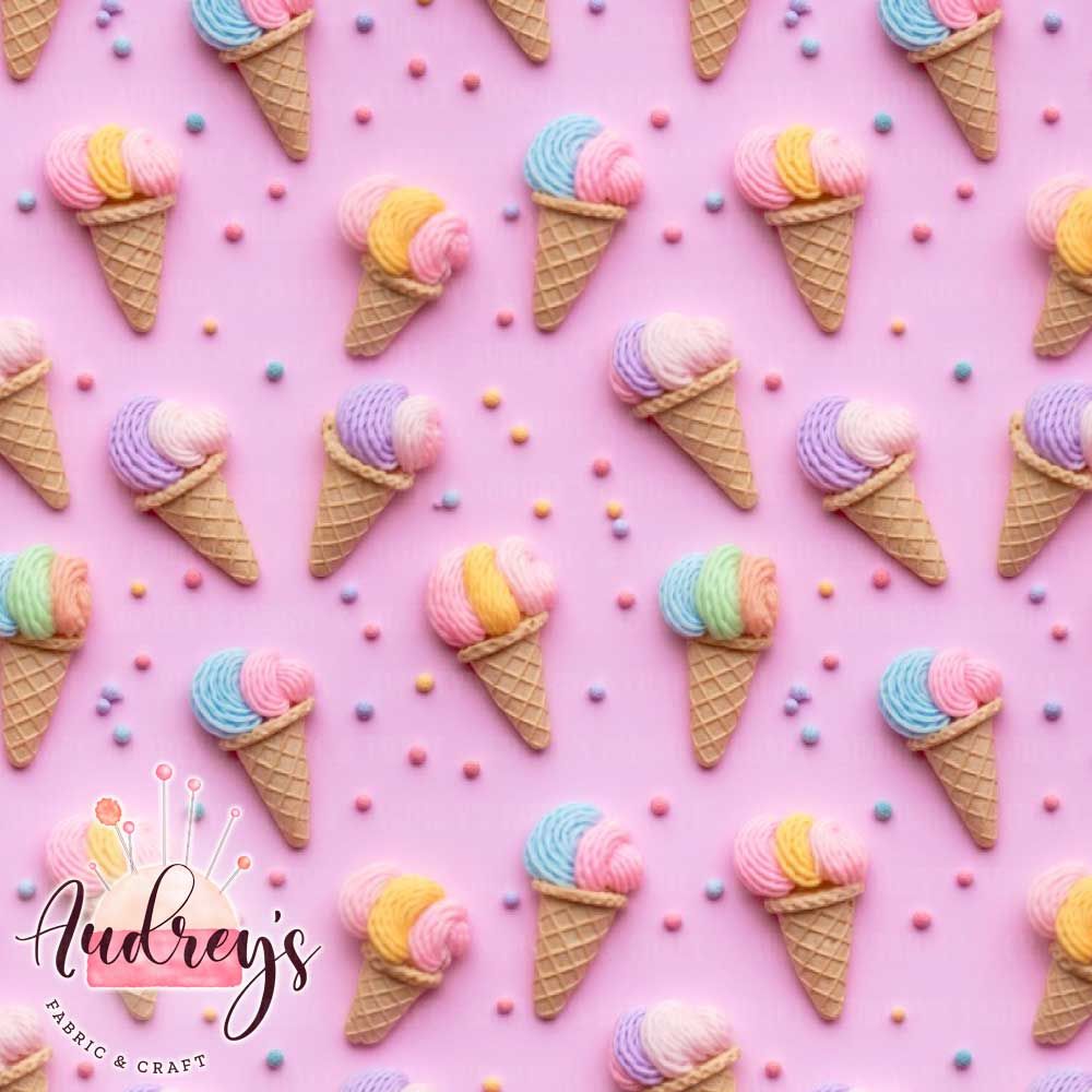 Pastel Icecream Cones | PRE-ORDER | Choose Your Own Base