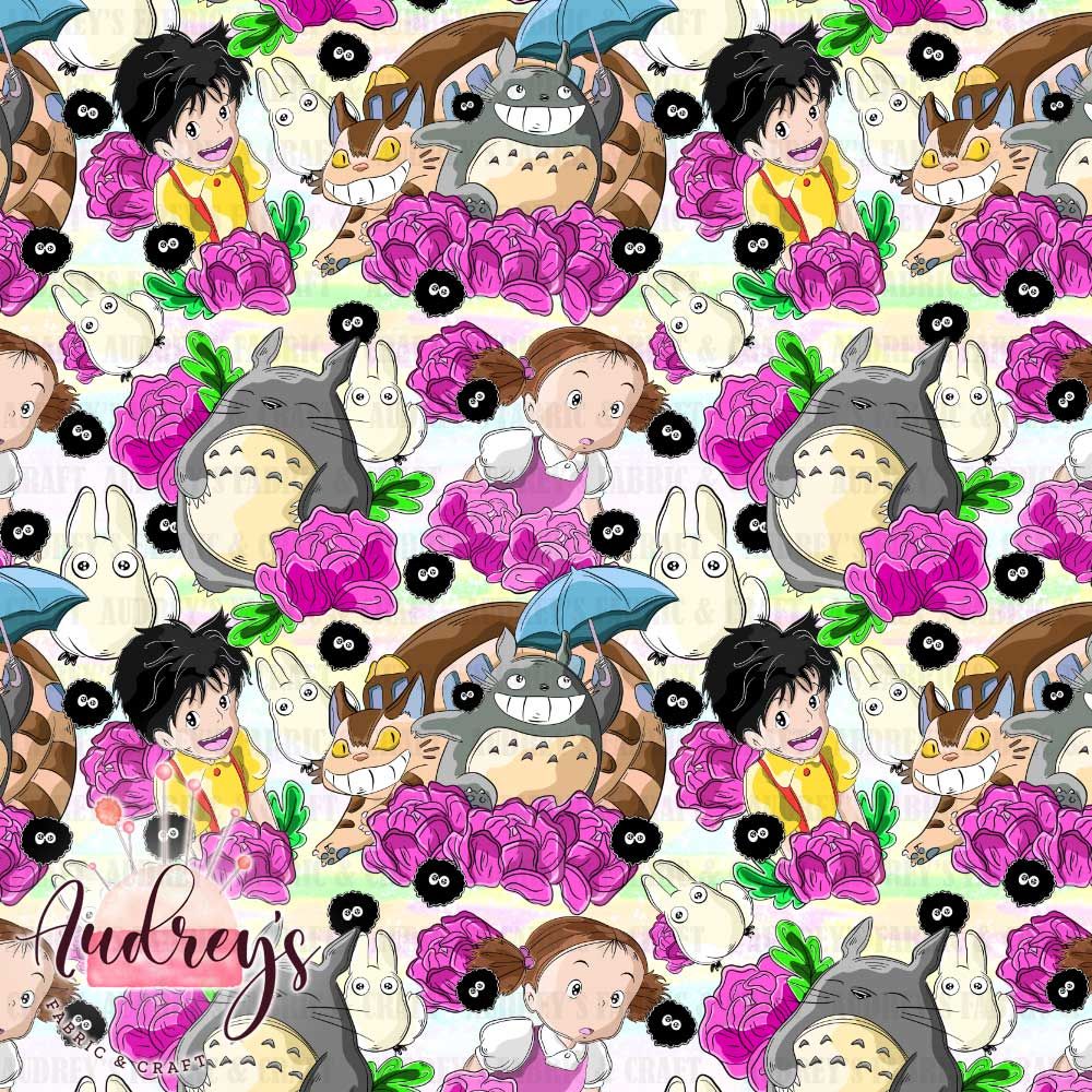 Ghibli Friends, Peonies | PRE-ORDER | Choose Your Own Base