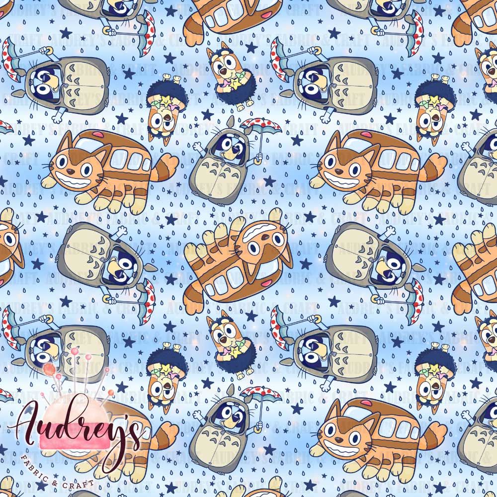 Bluey &amp; Cat Bus Mashup | PRE-ORDER | Choose Your Own Base