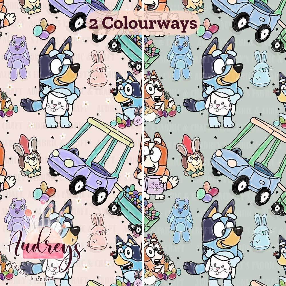 Bluey &amp; Bingo Easter | PRE-ORDER | Choose Your Own Base