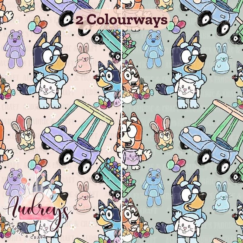 Bluey &amp; Bingo Easter | PRE-ORDER | Choose Your Own Base