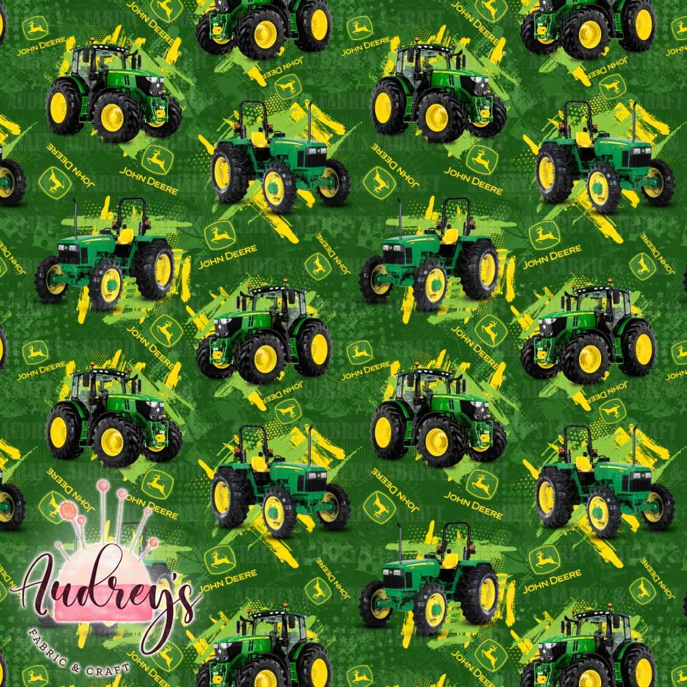 John Deere Tractors on Green | PRE-ORDER | Choose Your Own Base