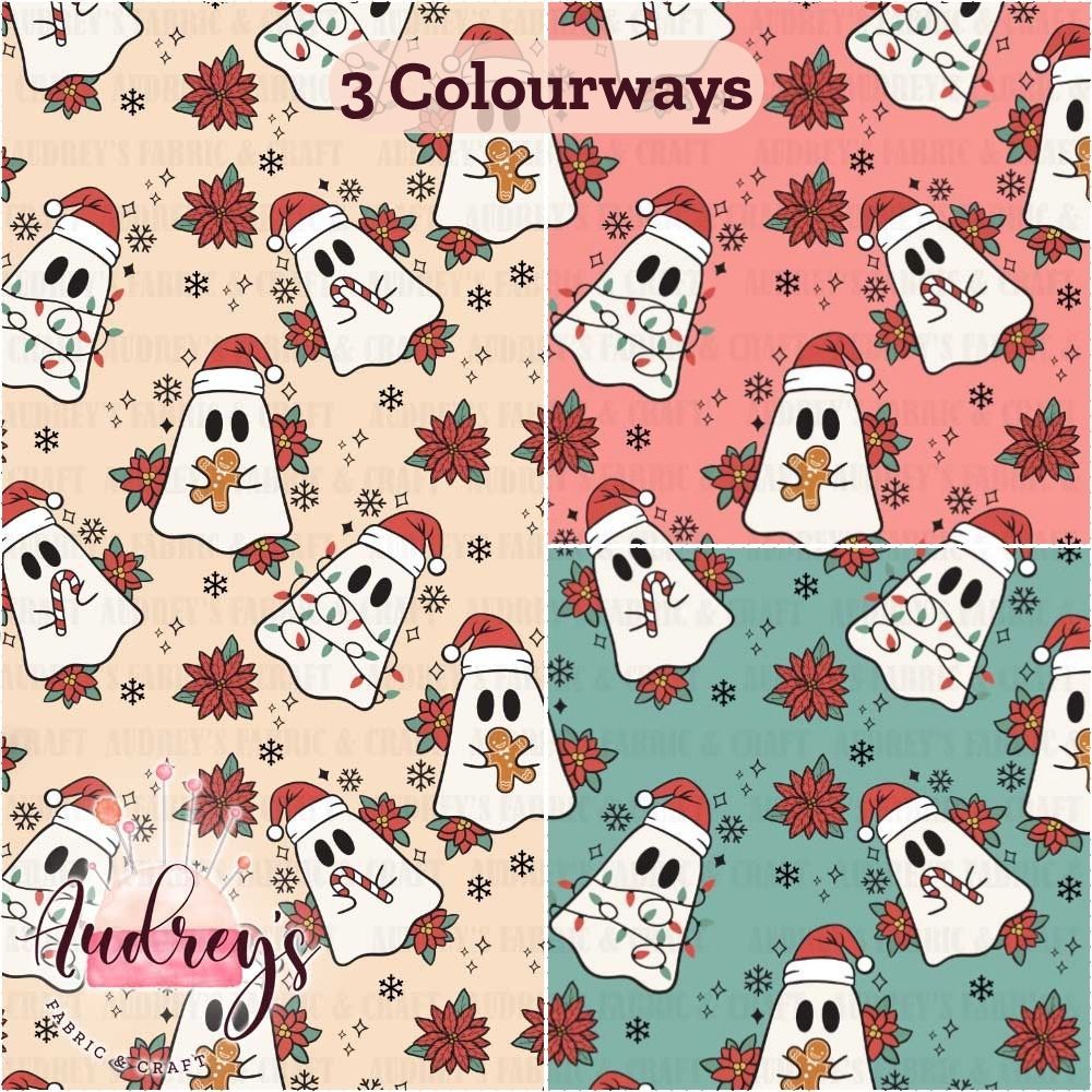 Festive Christmas Ghosts | PRE-ORDER | Choose Your Own Base