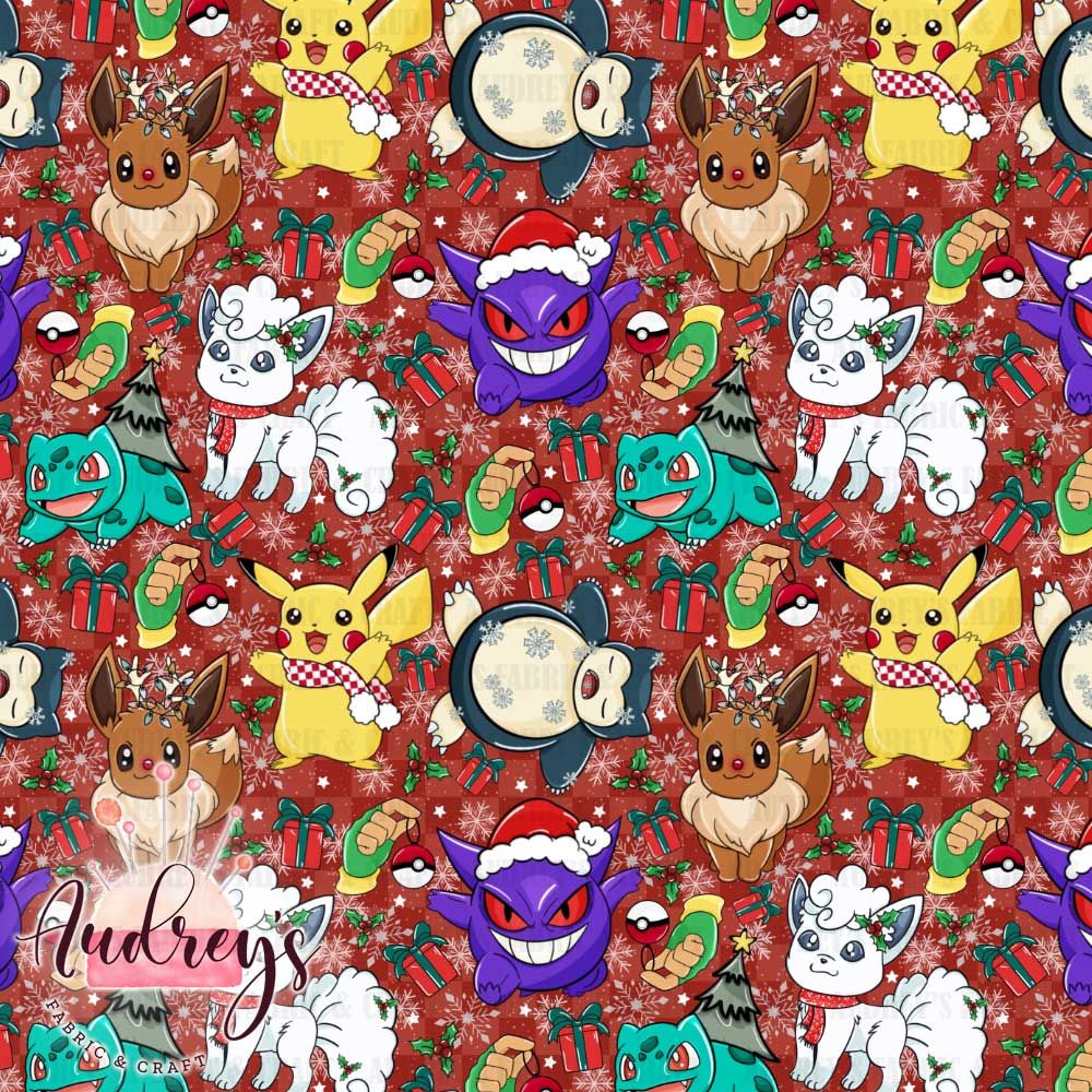 Festive Pokemon Christmas | PRE-ORDER | Choose Your Own Base