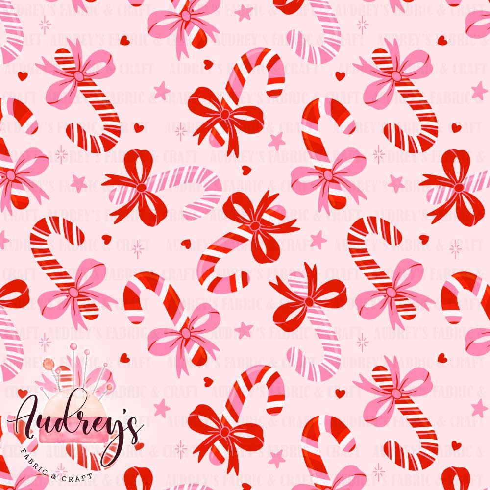 Christmas Candy Cane Bows | PRE-ORDER | Choose Your Own Base