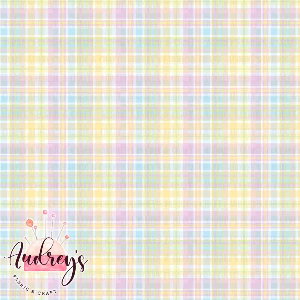 Soft Pastel Plaid | PRE-ORDER | Choose Your Own Base