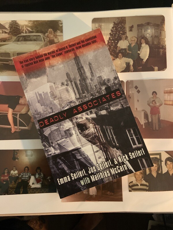Deadly Associates Soft Cover Autographed By Author Joey Seifert