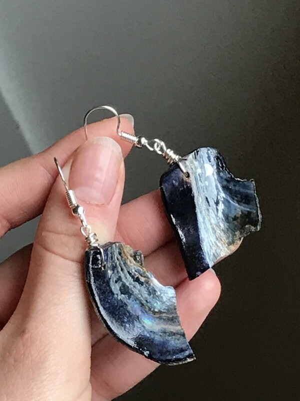 Wave Shell Earrings