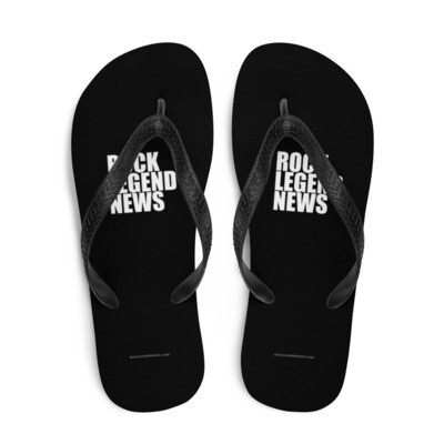 Rock Legend News Flip-Flops