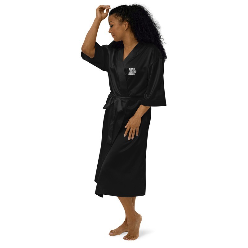 Rock Legend News Satin Robe