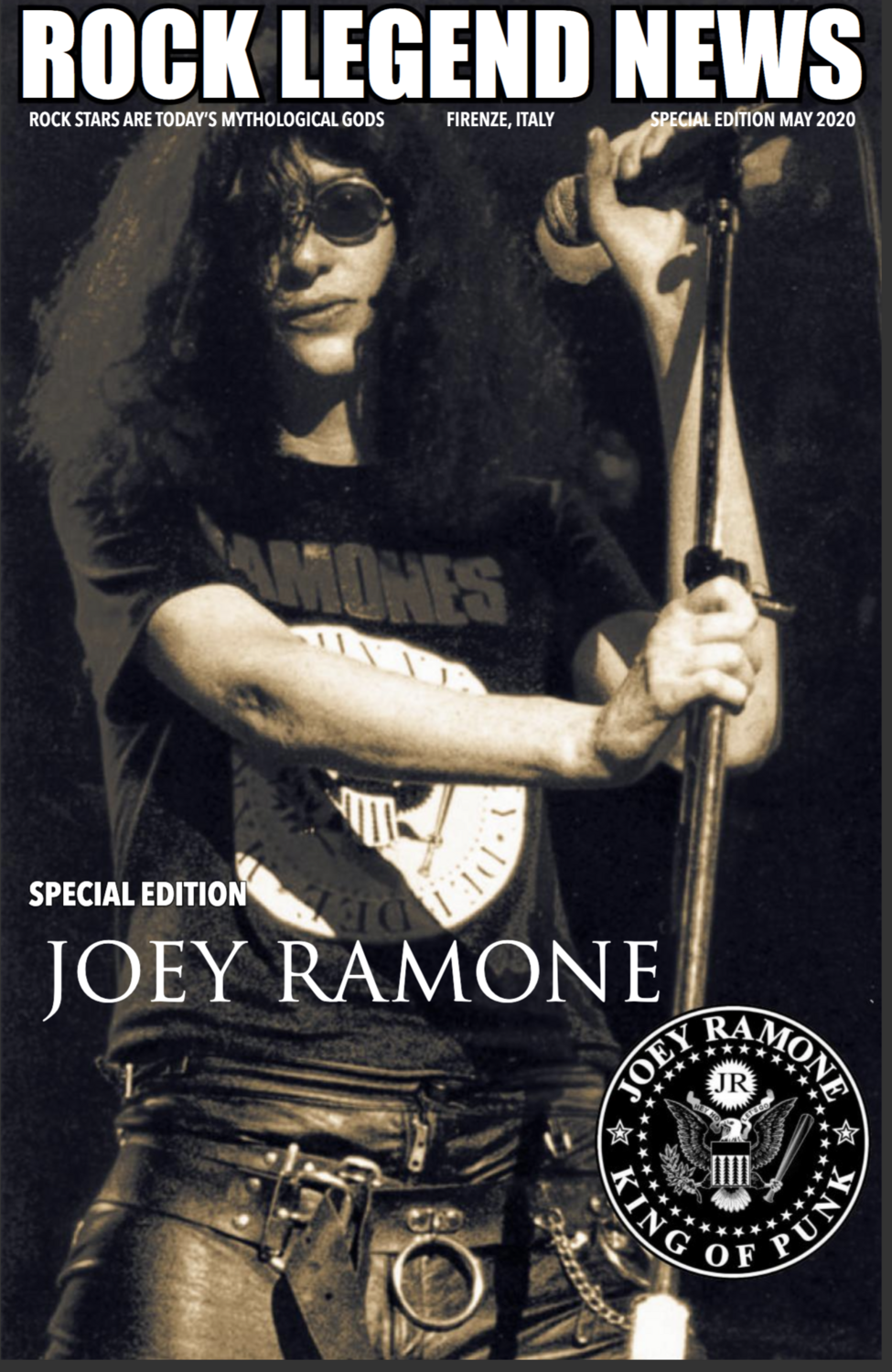 Issue 28 - Joey Ramone And Ramones - Digital Magazine Download