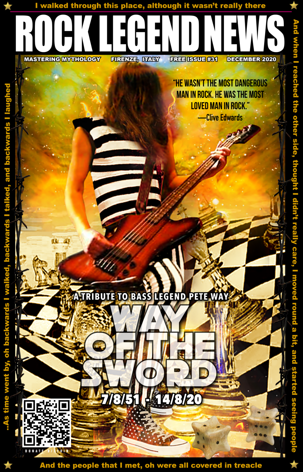 Issue 31 - Tribute to Pete Way - Digital Download Magazine