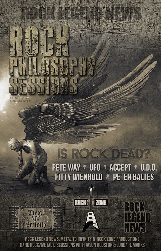 Issue 21 - Rock Philosophy Sessions - Is Rock Dead -  Digital Download Magazine