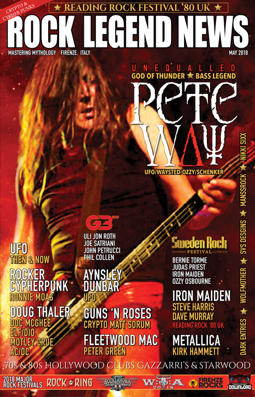 Issue 15 - Pete Way -  Digital Download Magazine