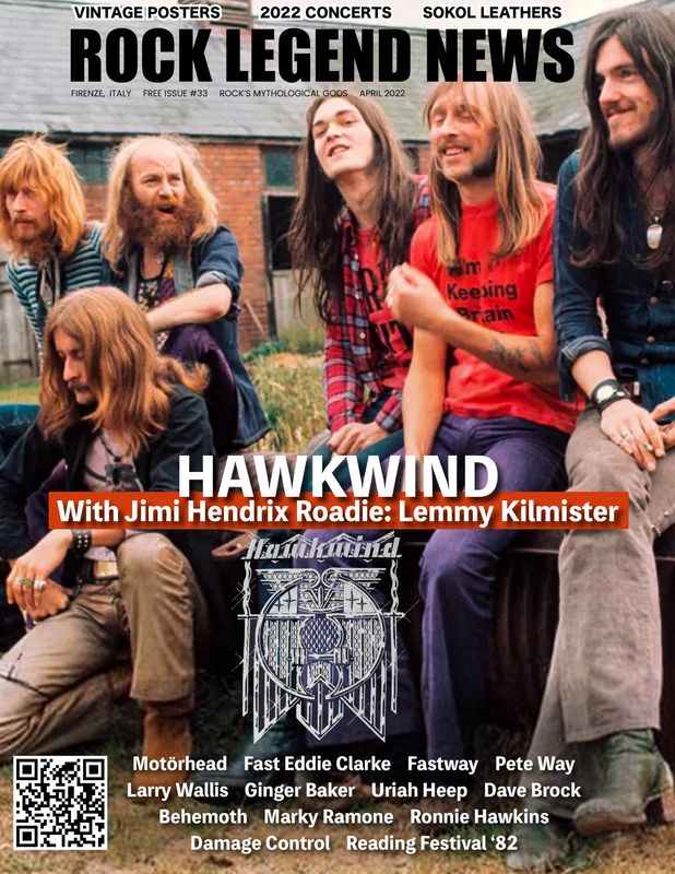 ​Issue 33 - Hawkwind With Lemmy - Digital Download Magazine