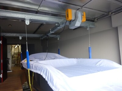 Bootshaus Kran „Premium 1000kg Kran 2 Punkt Bootshaus Kran „Premium 1000kg Kran 2 Punkt