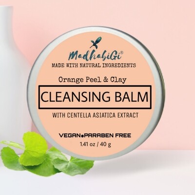 Orange Peel &amp; Clay Cleansing Balm