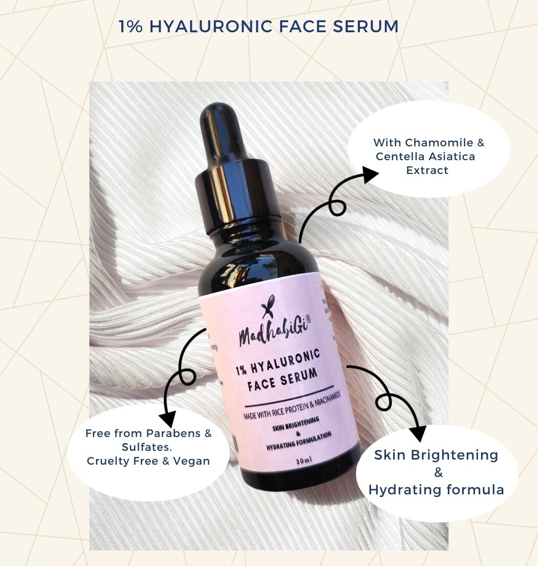 1% Hyaluronic Face Serum