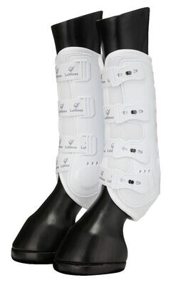 LeMieux 'Snug Boots Ultra Mesh' Beenbeschermers (Wit/Voor/Maat M)