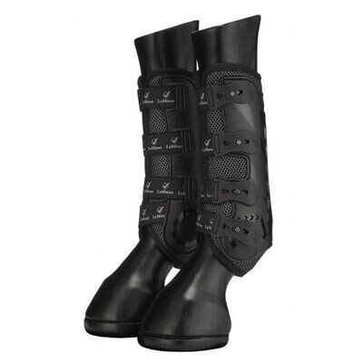 LeMieux 'Snug Boots Ultra Mesh' Beenbeschermers (Zwart/Voor/Maat M)
