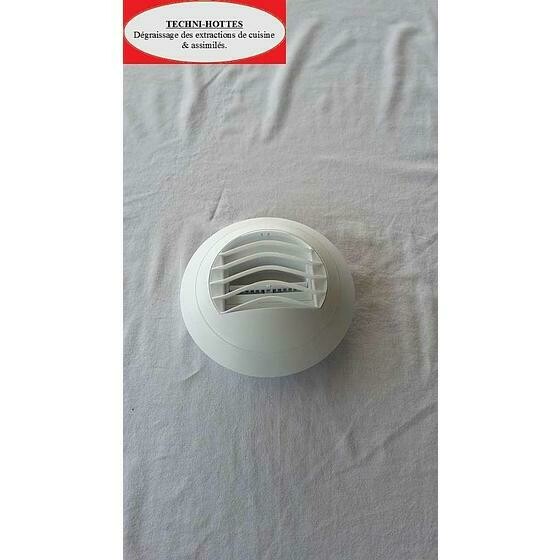 Bouche d'extraction plastique
