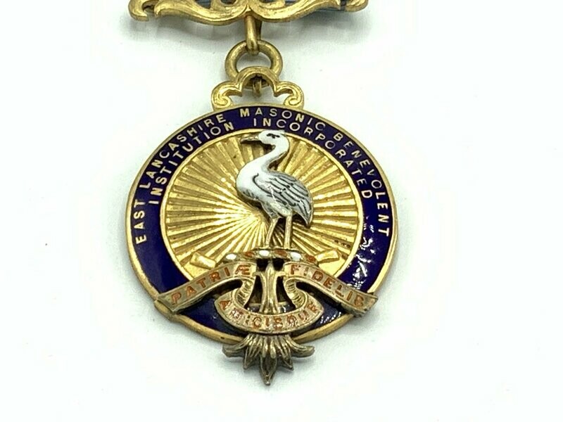 East lancashire Masonic medal