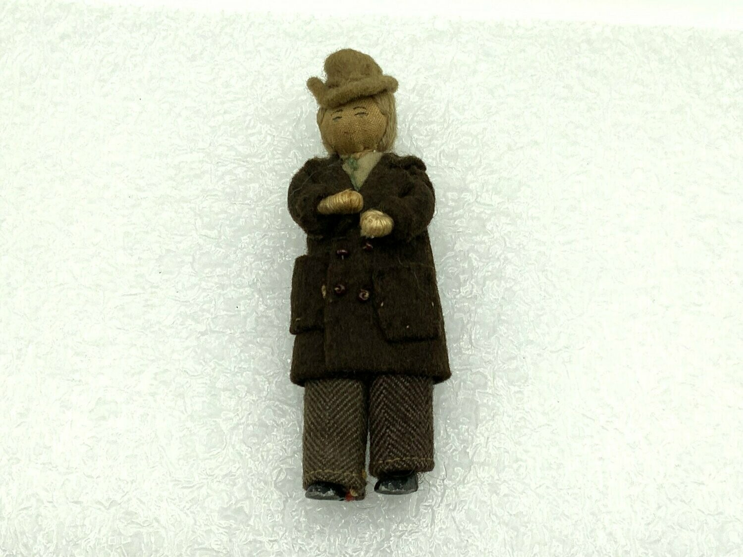 Antique Dollshouse Figure.