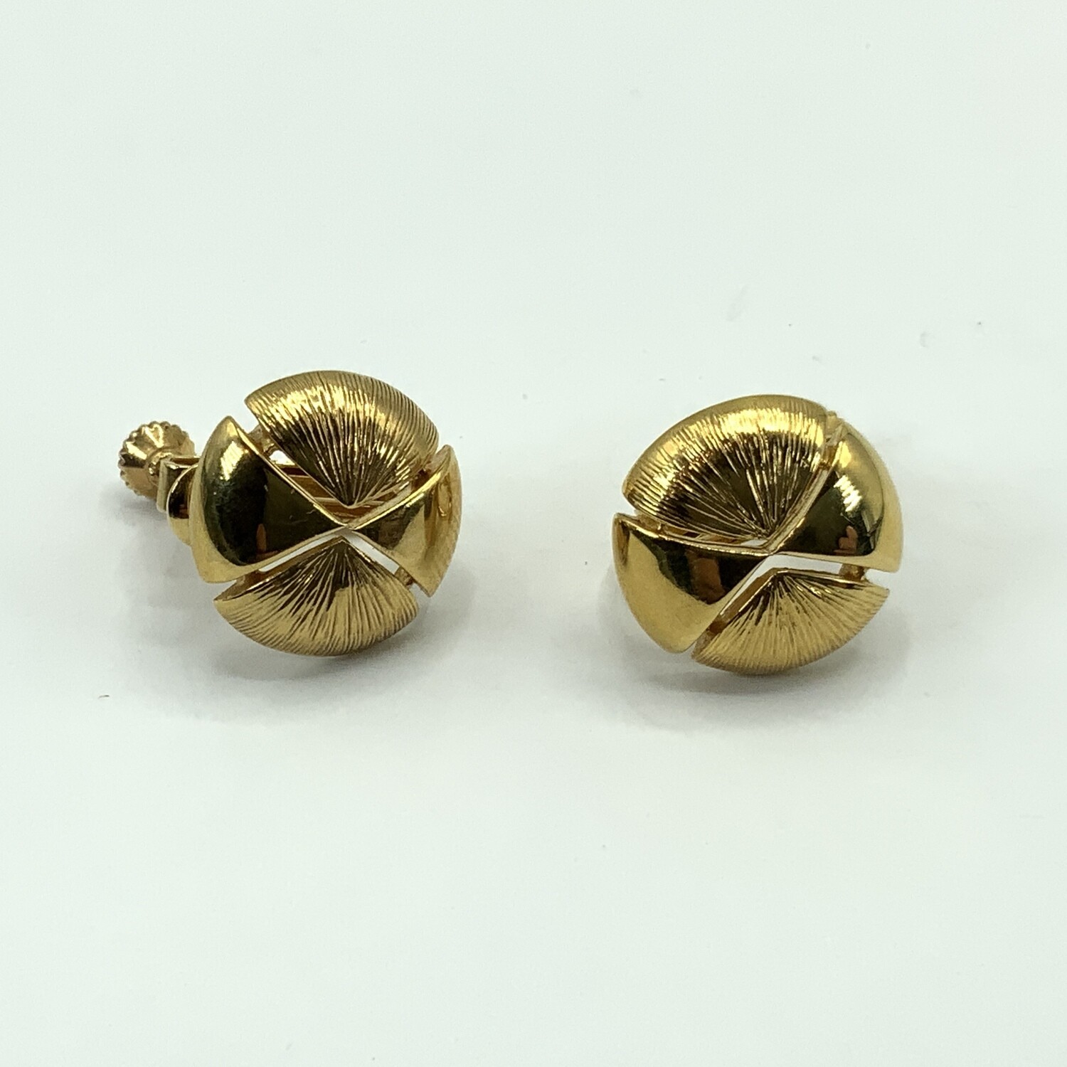 Vintage 'Napier' Screw Back Earrings
