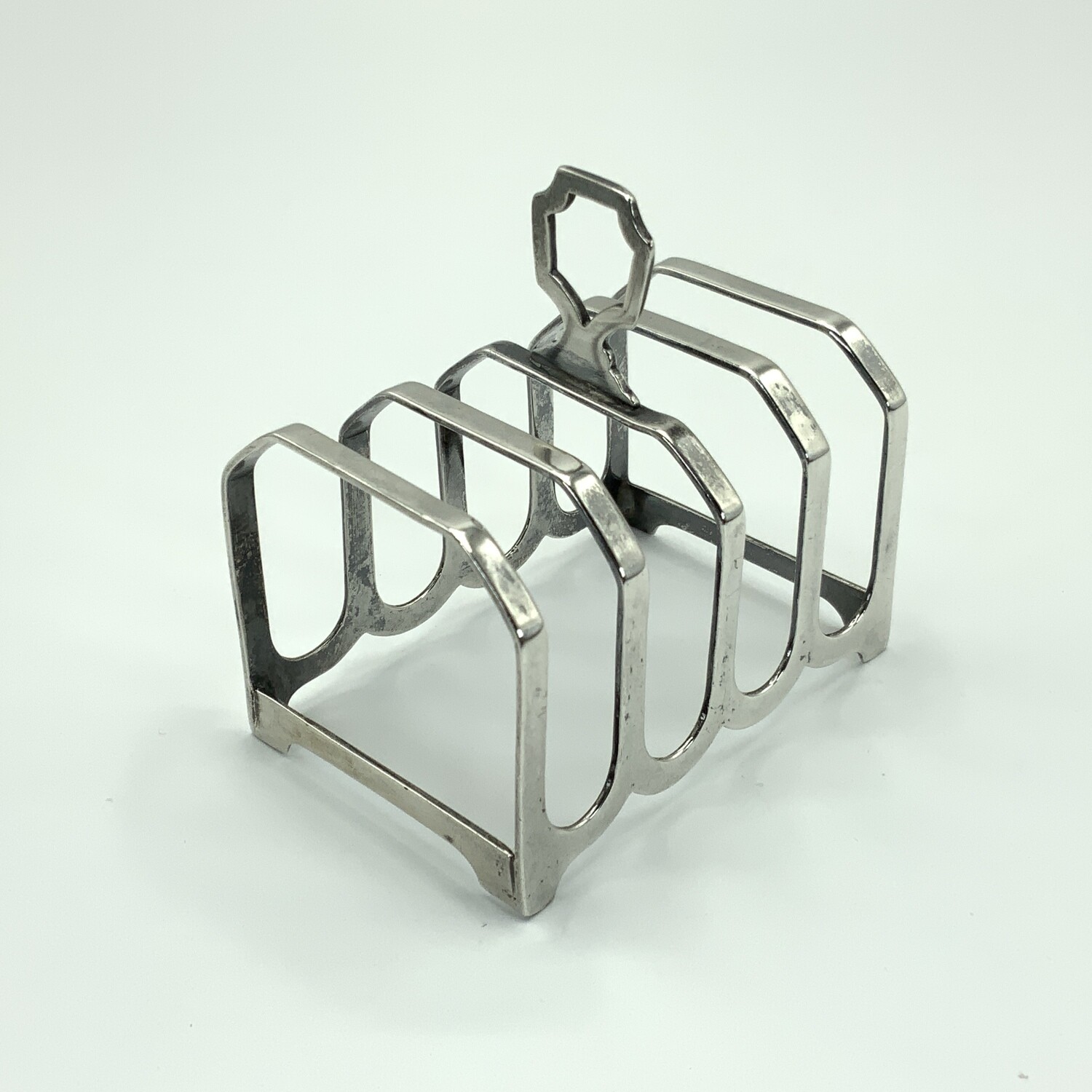 Fabulous Art Deco Silver Toast Rack